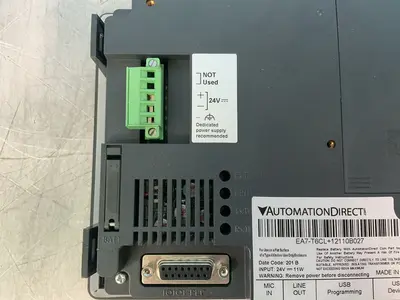 Used AUTOMATION DIRECT EA7T6CL+12110B027 Automation Control (HMI) Ohio US | HGR 24 #1455340
