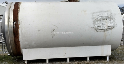 Cherry-Burrell Model HCW, 6,000 Gallon Refrigerated Horizontal Cylindrical Storage Tank