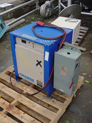 USED BATTERY CHARGER BY CHLORIDE BATTERY CHARGER 24V