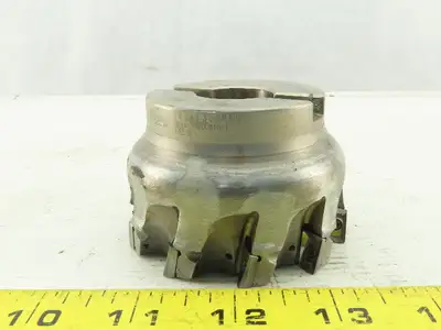 TUNGALOY TPS11300RBU Shell Mill Milling Cutter 3" Dia 2"L 10 Teeth 1" Arbor