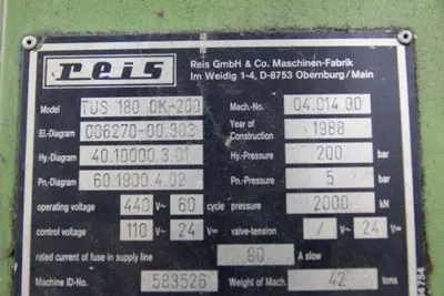 USED REIS TUS OK - 200