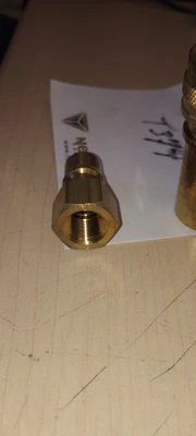 NEW FOSTER COMPANY Foster H2B K2B Carpet Cleaning 1/4" Brass Quick Disconnect Hose W