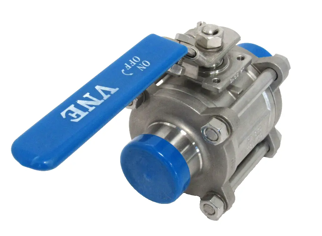 NEW VNE 2" SANITARY BALL VALVE 2"-316