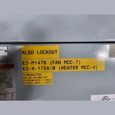 General Electric 5kV Vacuum Contactor Package