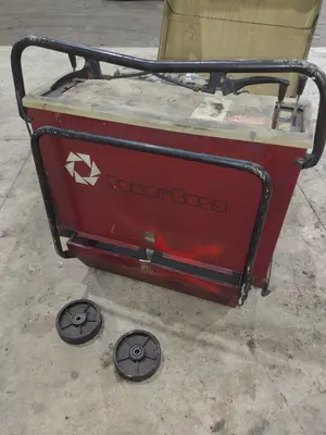 POWERBOSS MODEL #WS35E WALK BEHIND ELECTRIC SWEEPER: STOCK #21655