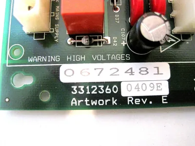 NEW MARKEM 3312360 0409E BOARD 0672481 REV E 0409E