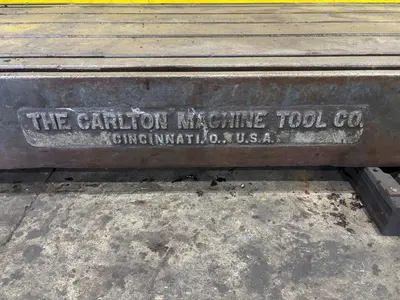 7' X 17" CARLTON MODEL #3A RADIAL ARM DRILL: STOCK 15026