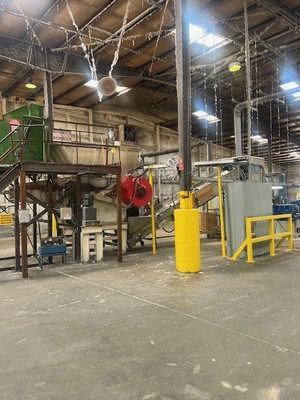 Gamma Meccanica GM 160 37 D Compac Extrusion Line w/Vecoplan RG60/200 U XL FF T Film & Fiber Shredder