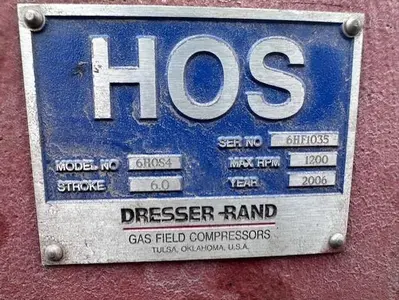 USED 2006 INGERSOLL RAND 6HOS-4