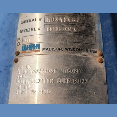USED WARMAN 2SR35 48PA