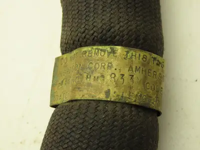 Nordson HMC 833 Hot Melt Glue Hose 8' Long 37° Flare 3/8" (-6) Fitting