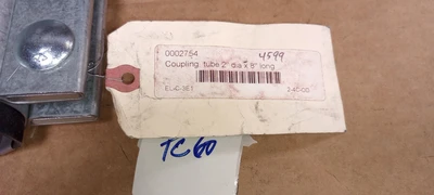 NEW MORRIS COUPLING Morris 2" Coupling Clamp Tool 2-4C-0D 50.8mm 4 Screw Bolts Cylind