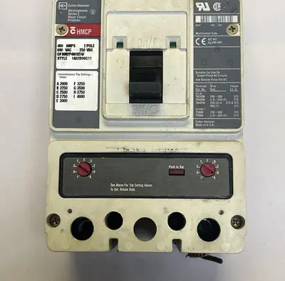 Used CUTLER-HAMMER HM2P400X5W Miscellaneous Equipment (Electrical & Power) | Surplus Asset Holdings #1203579