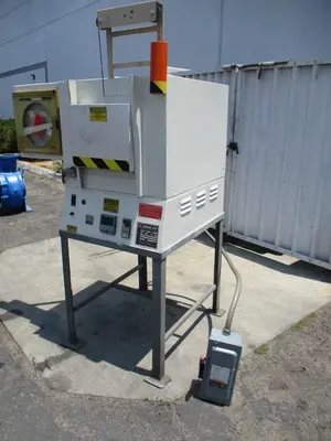 12" width x 18" H x 8" D Grieve #BMPC-12188, electric box furnace, 2300° F.