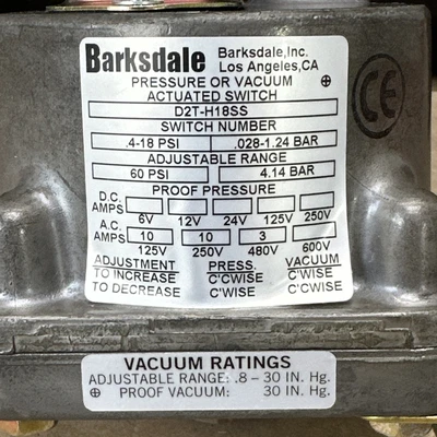 NEW Barksdale D2T-H18SS