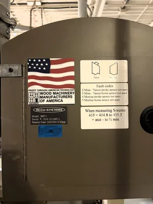 Accusystem MMTJ Mitre Mortise and Tenon Machine