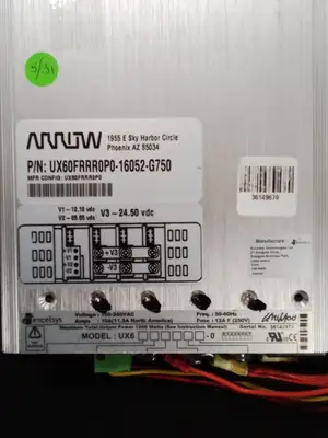Used Excelsys Excelsys UX60FRRR0P0-16052-G750 AC/DC Power Supplies US | Infinity wholesale & Supply LLC #1305799
