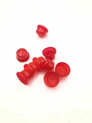 Michigan Tube HP-6 3/4″ Red Rubber End Caps/Plugs -NIB of Approx. 2500