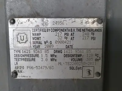 USED 2009 ATLAS COPCO GA315