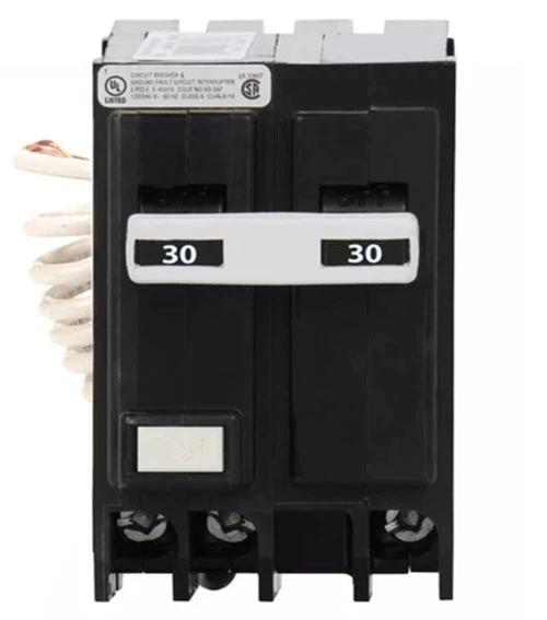 Eaton GFTCB230 GFCI Circuit Breaker, 30A, 120/240V, Type GFTCB [New]