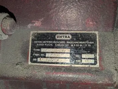 Used 2006 UNTHA 28X30 Misc Recycling Florida US | ESCOBAR TRADING, INC. #1314393