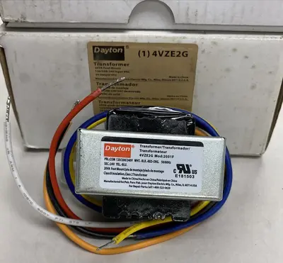 New | in-Stock DAYTON 4VZE2G Miscellaneous Equipment (Electrical & Power) | Surplus Asset Holdings #1190220