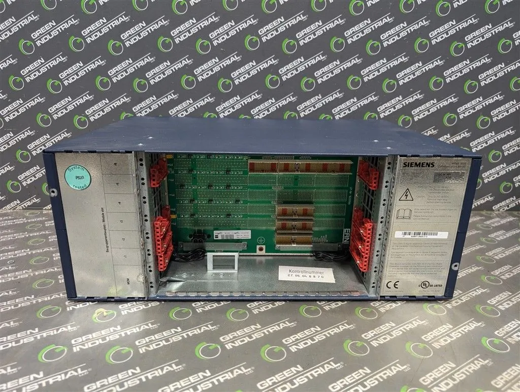 Siemens S30807-U6625-X1-4 HiPath 4000 Communication Server Chassis Used