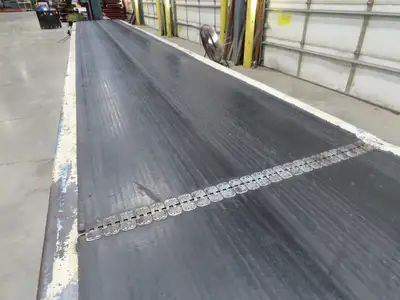 Sparks Dura-Drive 28"x 18' 4" Conveyor 23"Belt 1Hp 460V Variable Speed
