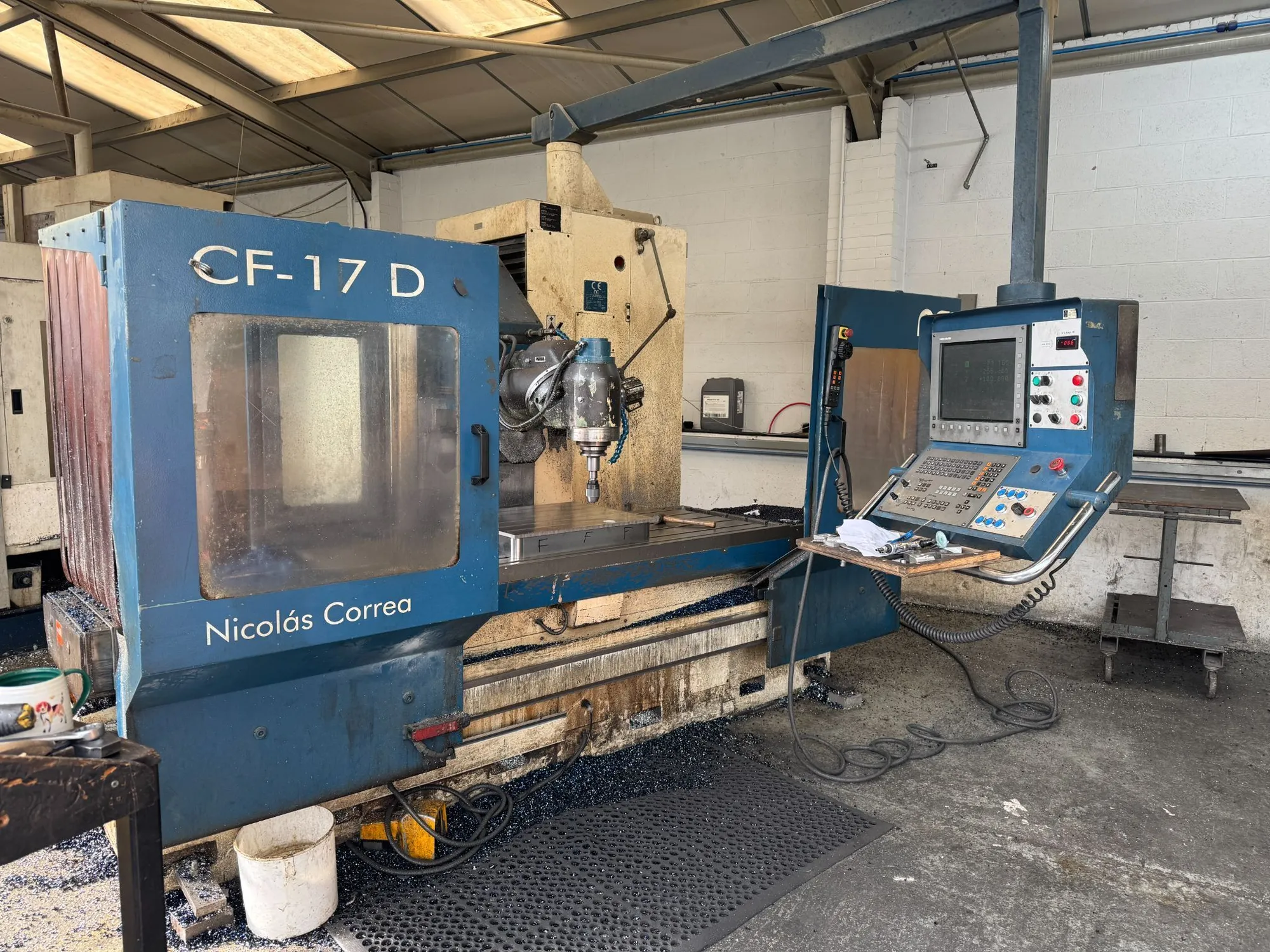 Used CORREA CF-17D Bed Type Mills GB | Bowland Trading Ltd #1315529