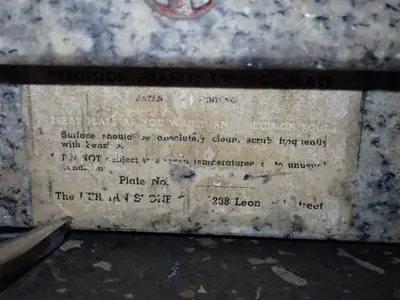18" X 12" X 4" Granite Surface Plate