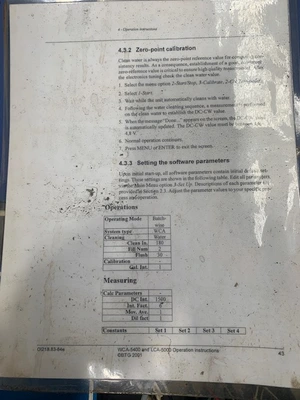 BTG Wet End Consistency Analyzer WCA5410