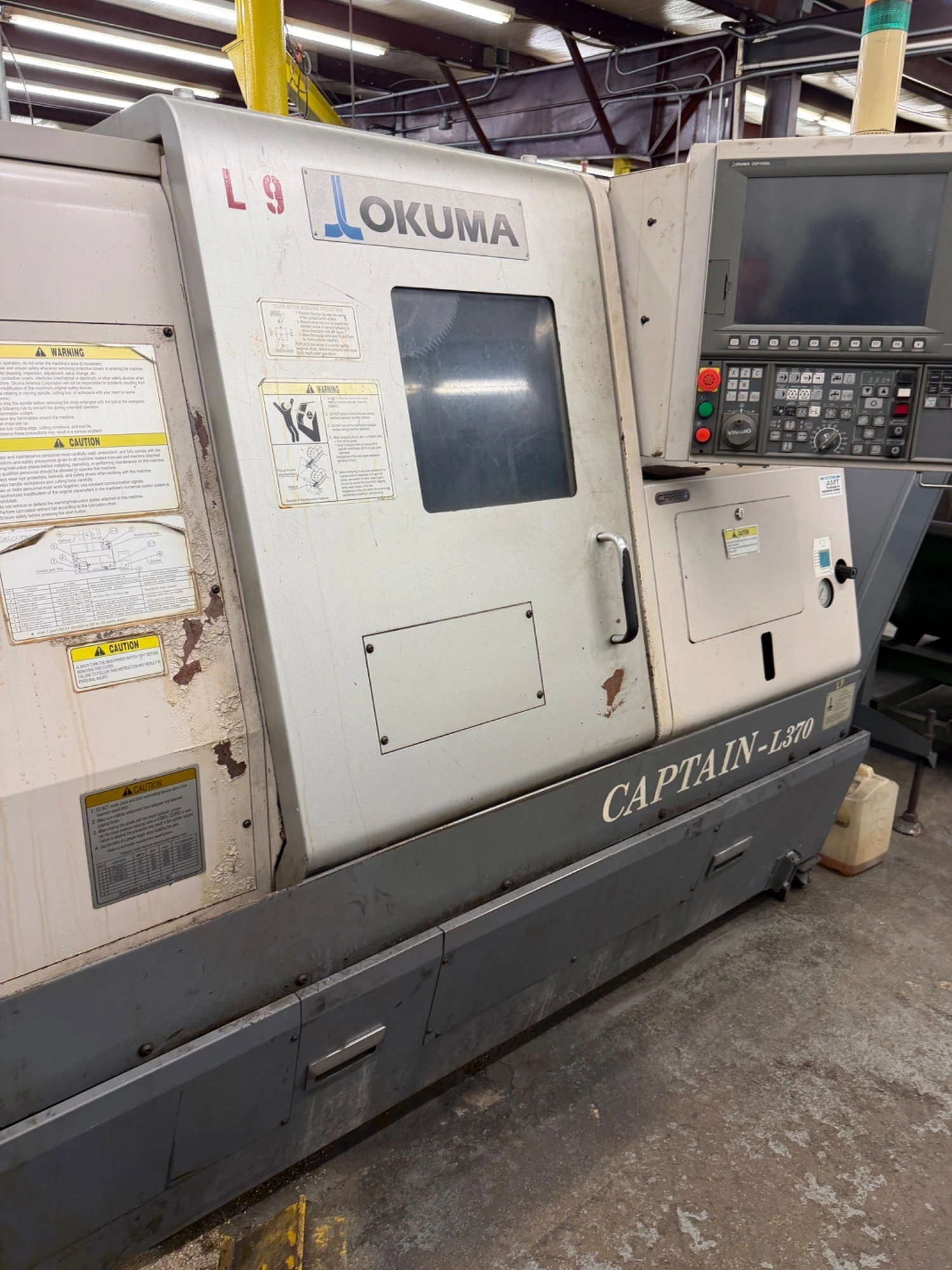 USED 2008 OKUMA CAPTAIN L370