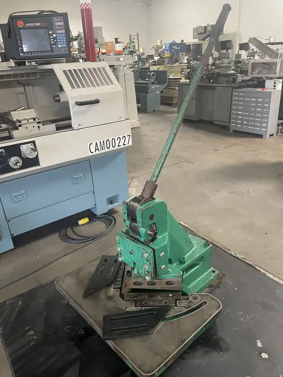 Used TENNSMITH 5N Notching Machines California US | Wheeler Machinery Sales #1331925