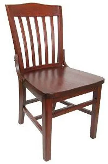 WOODEN SCHOOL HOUSE CHAIR
