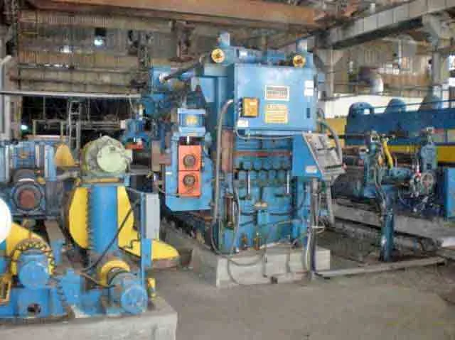 Used 1992 HERR VOSS VKL LH PR 110/4.500-11/7, 5HI Cut To Length Lines Ohio US | D & H Machinery, Inc. #223003