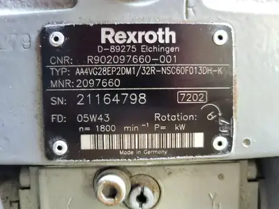 NEW REXROTH AA4VG28EP2DM1/32R-NSC60F013DH-K