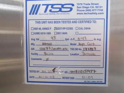 USED 2008 ATMOS-TECH INDUSTRIES PTC2626-26SS