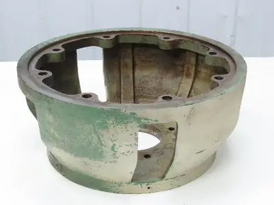 NEMA 445U C-Face Motor Pump Adapter Steel Bell Housing 4-Bolt SAE-C