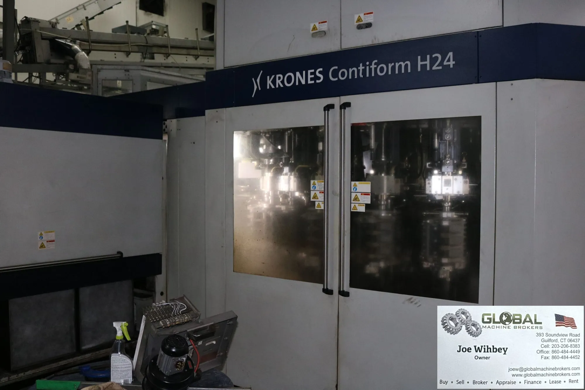 Krones Contiform H24 Stretch Blow Molder For PET Containers 24 Station 48kCPH