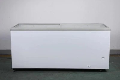 168-0049 FDF23CF 71" Sliding Glass Self Contained Chest Freezer