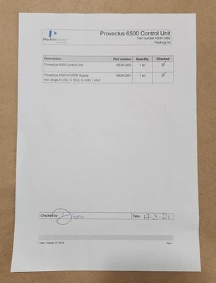 NEW PerkinElmer N5340362