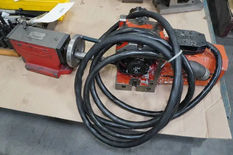 Haas Brushed Type Programmable 5C Indexer with Lever Type Collet Closer