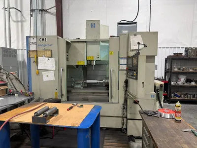 Hardinge Bridgeport Model GX 1000 CNC Vertical Machining Center with 4th Axis, New 2010