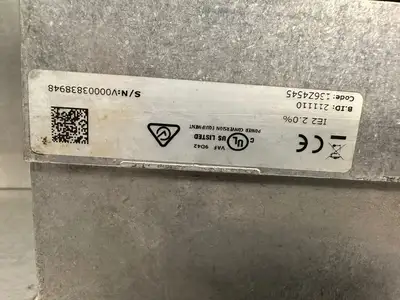 Eaton Corporation SVX002A1-4A1B1 SVX9000 Nema Type 1/IP21 (8.5.2)