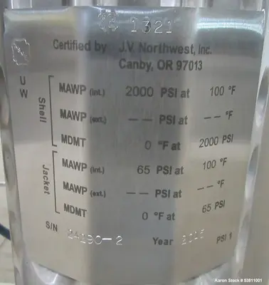 Used MRX Xtractor FIYRR-XTR 20L Supercritical CO2 Extraction System
