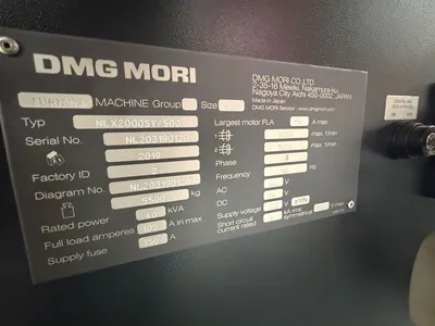 2019 DMG MORI NLX-2000SY/ 500 CNC LATHE WITH 5-AXIS OR MORE | Machinery Resources International (6)