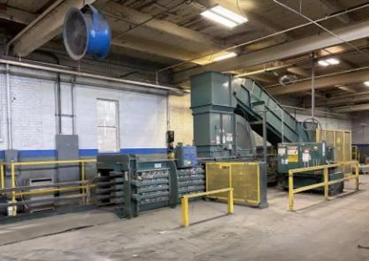 SELCO MODEL HLO-128A50T HORIZONTAL AUTOTIE BALER WITH CONVEYOR 50HP 8" CYLINDER