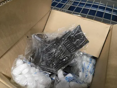 Scroll Chuck (In Crate) w/ (3) Boxes of Components