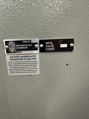 2014 AMSEC TL-30 Safe | Midstate Machinery (4)