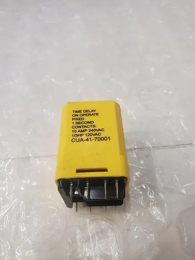 POTTER & BRUMFIELD TIME DELAY RELAY CUA-41-70001